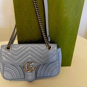 Gucci Crossbody - special edition color pastel blue